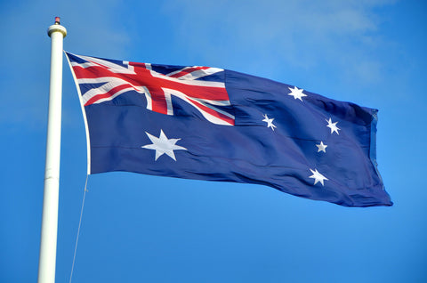 DHL Australian Flag (For Building Sites)