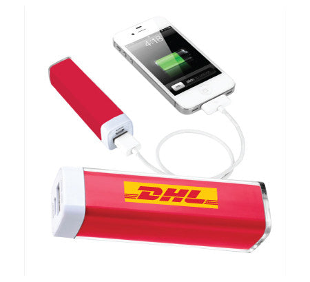 DHL Tube Mini PowerBank (Minimum 100 @ $12.00ea)