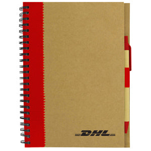 DHL Recycled Paper Notebook (Minimum order 50)